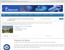 Tablet Screenshot of alaberah.com